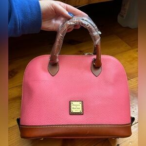 Dooney & Bourke Zip Zip Satchel NWT